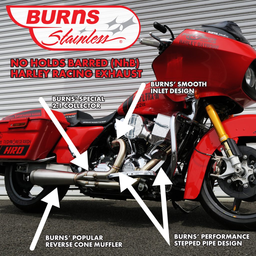 Burns Stainless NhB Exhaust Points