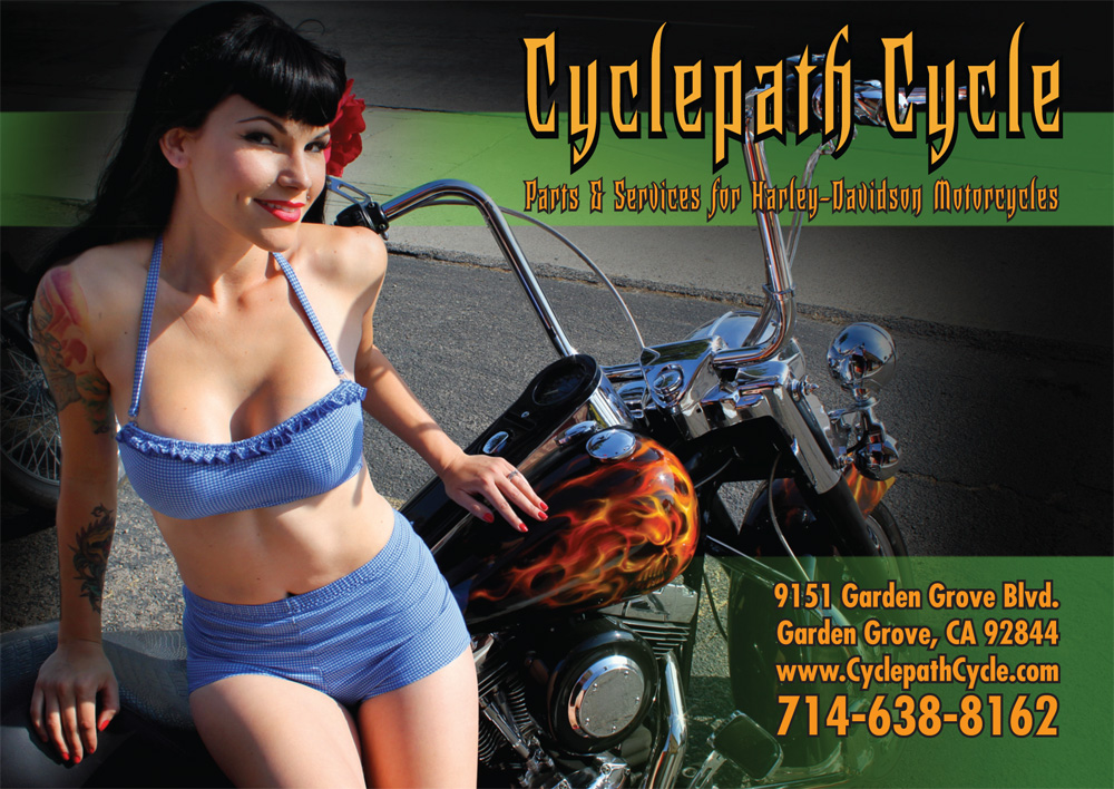 Cyclepath Cycle Postcard Front