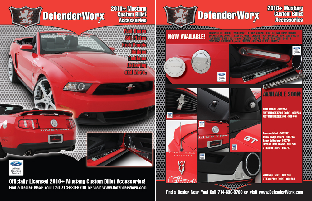 DefenderWorx Mustang Flyer